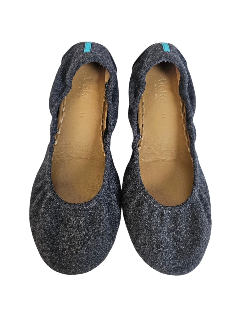 Tieks Greystone Vegan Wool Ballet Flats